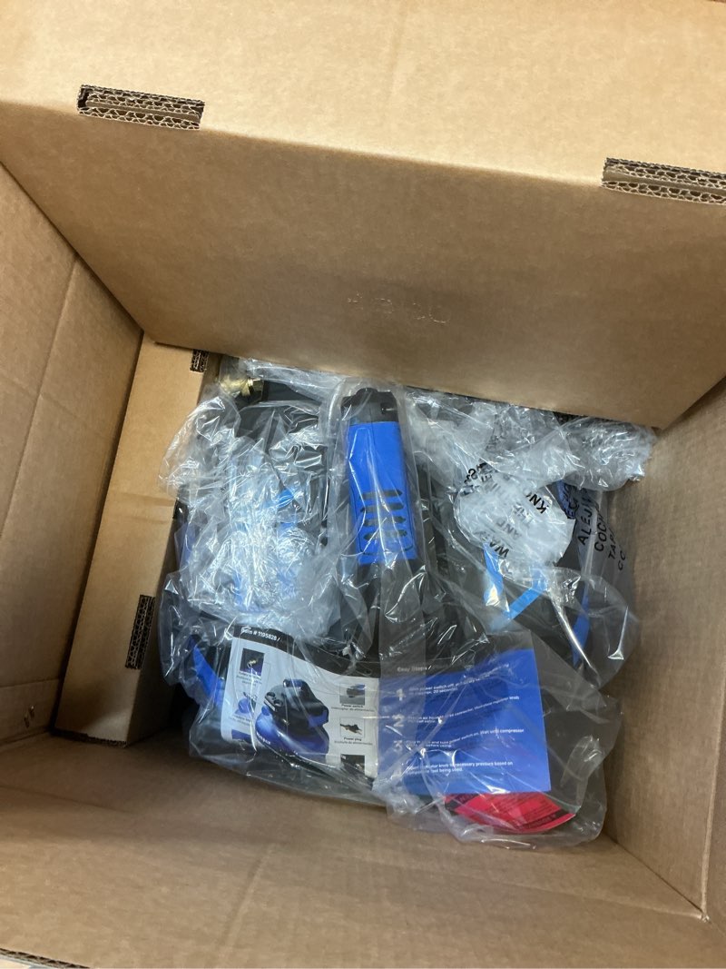 Condition photo showing Good Condition for kobalt 6-gallon portable electric 175 psi pancake air compressor