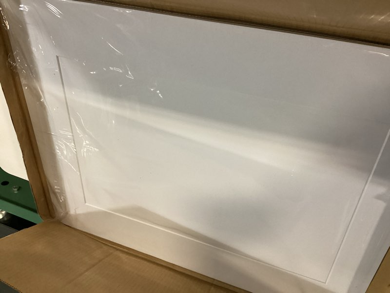 Condition photo showing Good Condition for Falling in Art 5 Pack Acid Free 18x24'' White Picture Mats Board Show Kit for 12x18'' Photos, 4-Ply Beveled Pre-Cut Photo Mats with Backing Board for Frames, Artwork and Prints 18*24 for 12*18