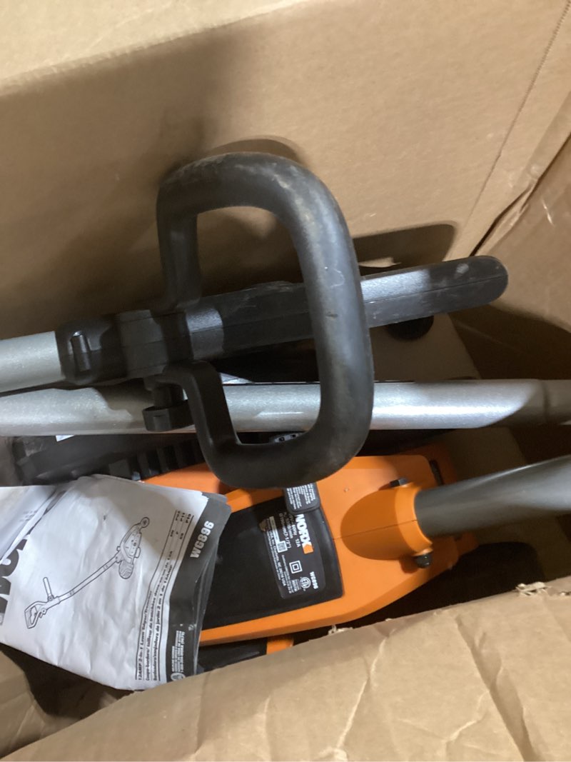 Condition photo showing New/Like New for worx 12 amp 7.5’’ electric lawn edger & trencher, corded, wg896