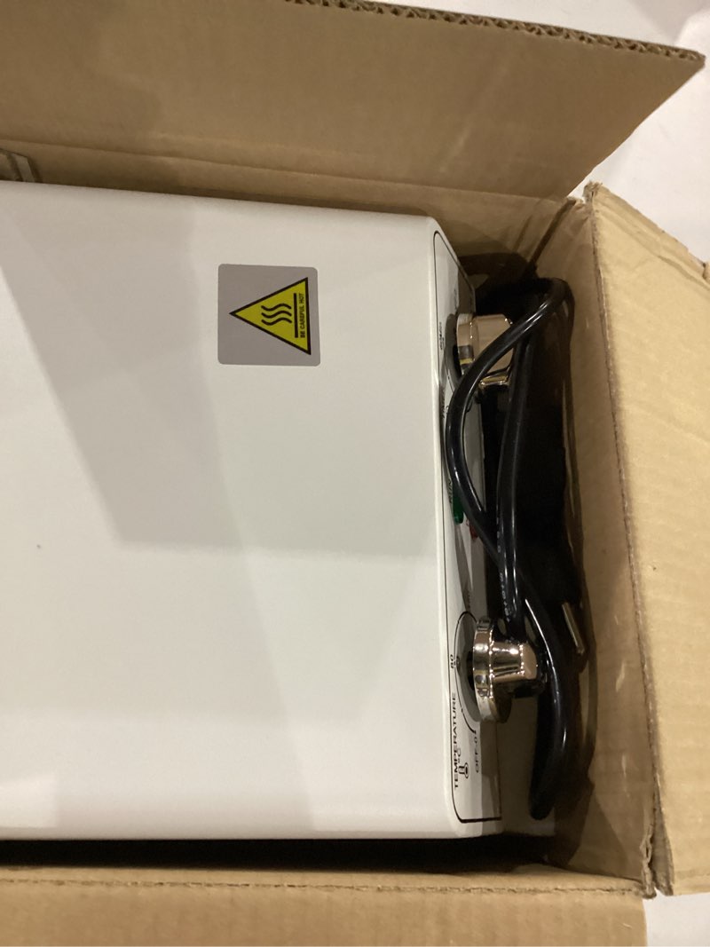 Condition photo showing Good Condition for high temperature sterilizer, 8l large capacity dry heat sterilizer, max. temperature 220?, with temperature control & timer, for hair salon spa nail salon, tool sterilizer 220 white