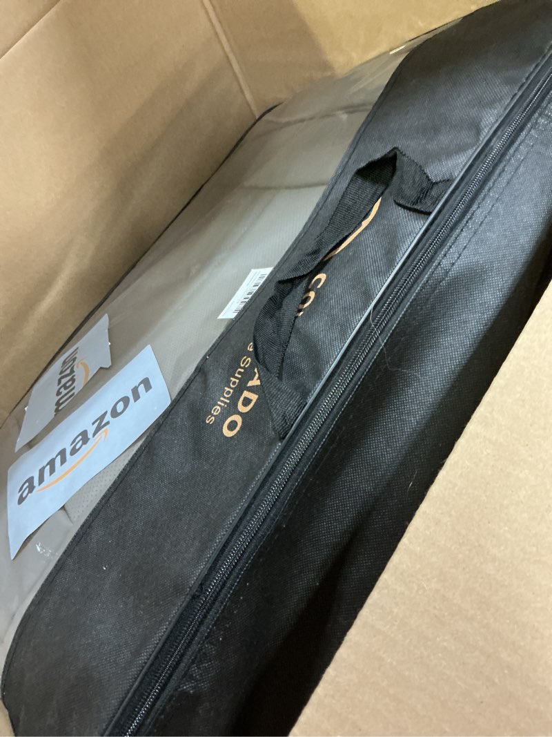 Condition photo showing New/Like New for Coverado Universal Seat Covers Full Set, 5 Seats Universal Seat Covers for Cars, Waterproof Nappa Leather Car Seat Covers with Head Pillow, Auto Protectors Fit for Most Sedans SUV Pick-up Truck-Gray Gray(Pillow) FullSet