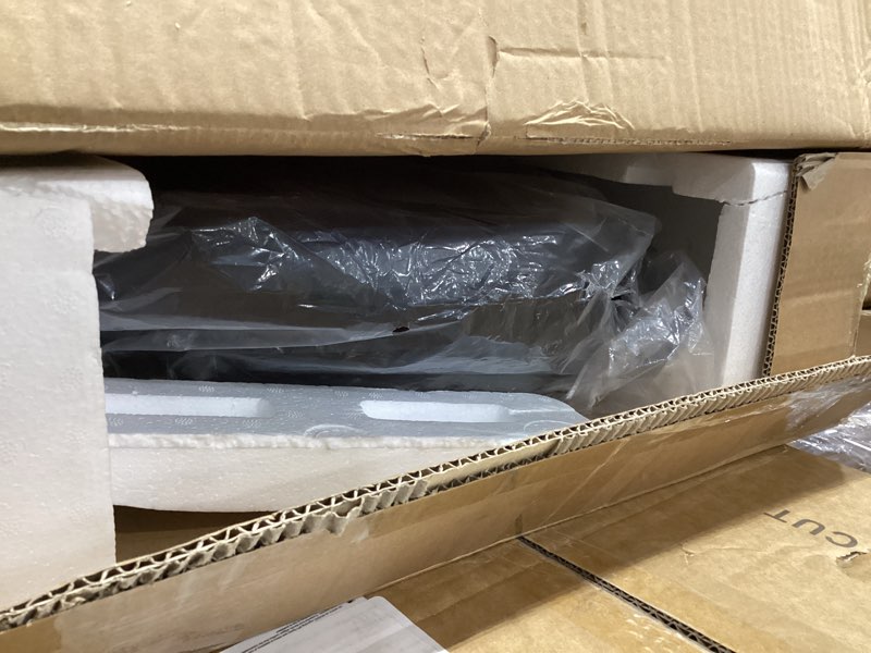 Condition photo showing As Is for Baker’s Friend Indoor Searing Grill & Griddle, Electric Griddle with 2 in 1 Indoor Grill and Griddle Plate Indoor Grill with Removable Plate & Lid, Silicone Mold, Dishwasher Safe, Graphite