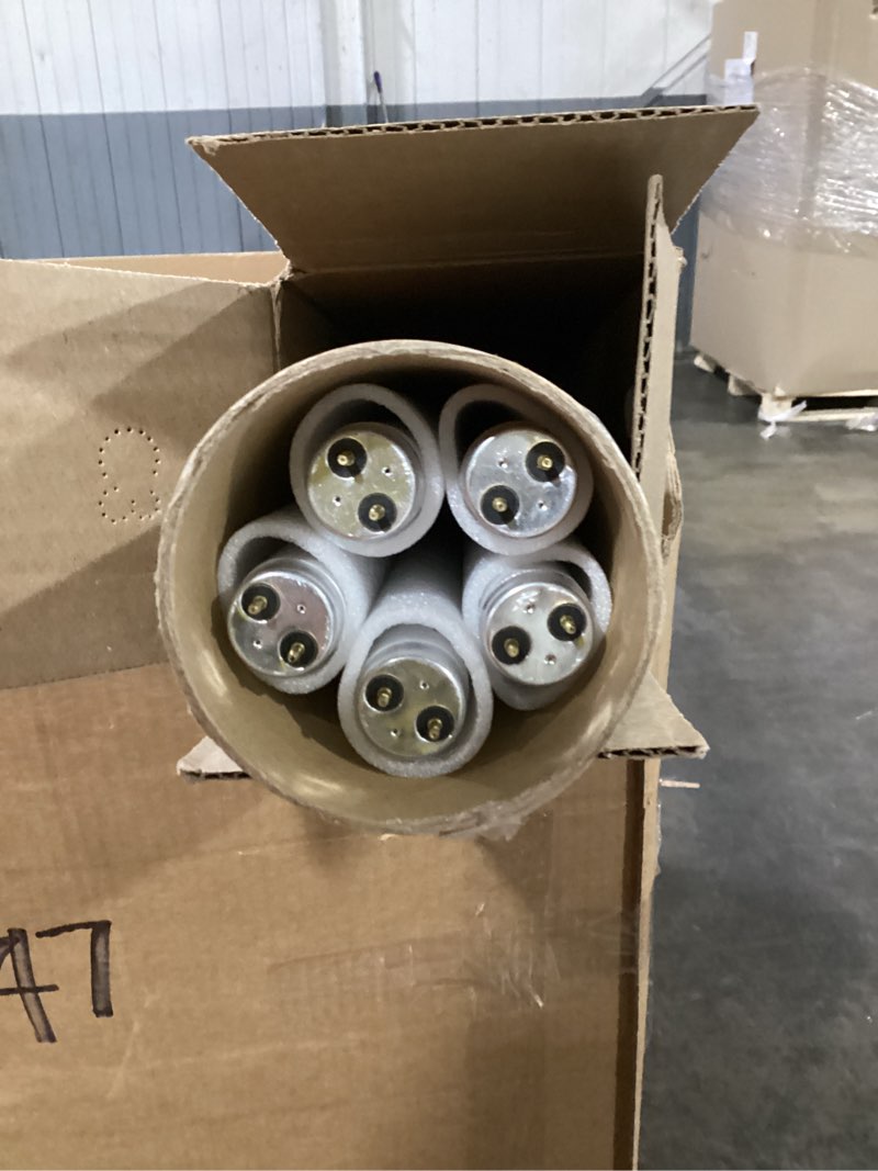 Condition photo showing Good Condition for 48 Inch F32T8/841 32W T8 Fluorescent Light Bulb, 4100K Cool White, 2800 Lumens, G13 Bi-Pin Base, 4FT T8 Fluorescent Tube Light Bulbs - 5 Pack 4100k 5 Pack