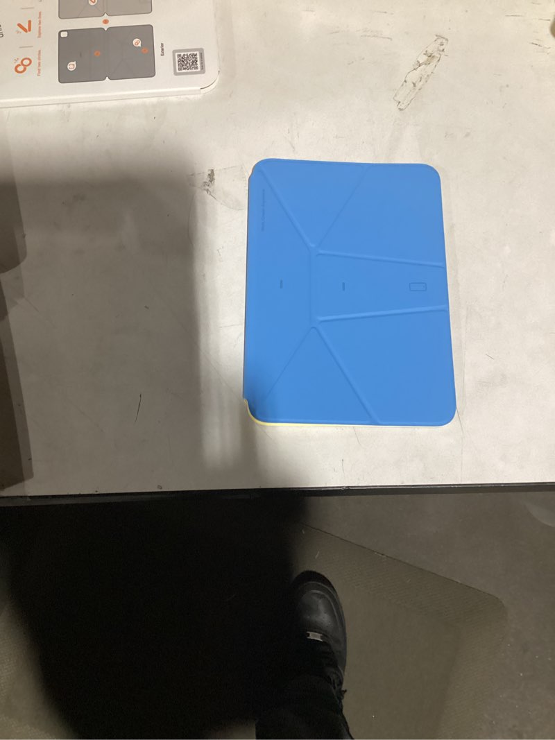 Condition photo showing Good Condition for MOFT Dynamic Folio Case for iPad mini 7 A17 Pro 2024 & iPad mini 6th A15 2021, 8.3 Inch Silm Magnetic Stand Case with 20+ Viewing Angles, Auto Wake/Sleep, Ultra Thin, Panna Cotta x Faded Jeans Panna Cotta x Faded Jeans iPad mini (7th A17Pro 2024 /6th A15 2021)