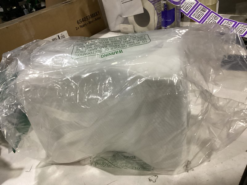 Condition photo showing New/Like New for everlasting comfort memory foam knee pillow for side sleepers – sciatica pain relief pillow, removable strap support – leg pillows for sleeping alignment, knees, back & hip cushion white standard