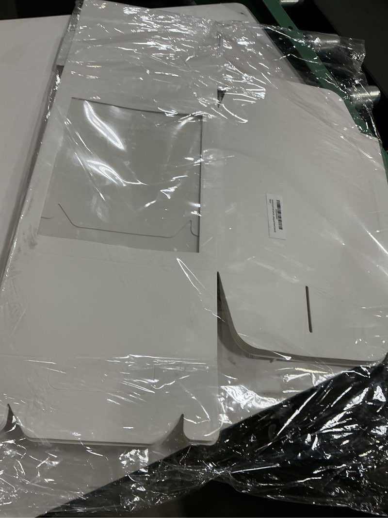 Condition photo showing New/Like New for GRETEL BAKING 6-pack 10x10x12 inch Cake Boxes with Clear Window and Handle. Perfect as Tall Cake Carrier, Cake Transport Container, Tall Cake Boxes for Tier Cakes, Wedding Cakes, Large Cakes 10"x10"x12"