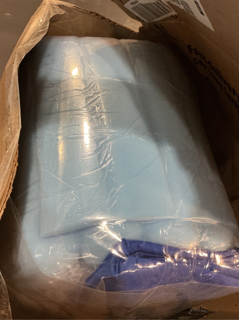 Condition photo showing As Is for MABOZOO Waterproof Wave Shape Hospital Bed Mattress Topper for Bed Sore, Ulcer, Bedridden Treatment - Medical Foam Care Pad (78" x 36")