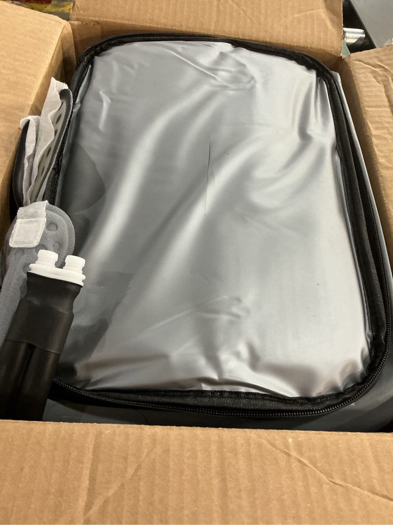 Condition photo showing As Is for CUEME Cold Therapy Machine with Programmable Timer, Ice Machine for Knee After Surgery, Knee Replacement Recovery System, Cryotherapy Pain Relief, w/Compression Pad for Shoulder, Hip, Ankle and Foot