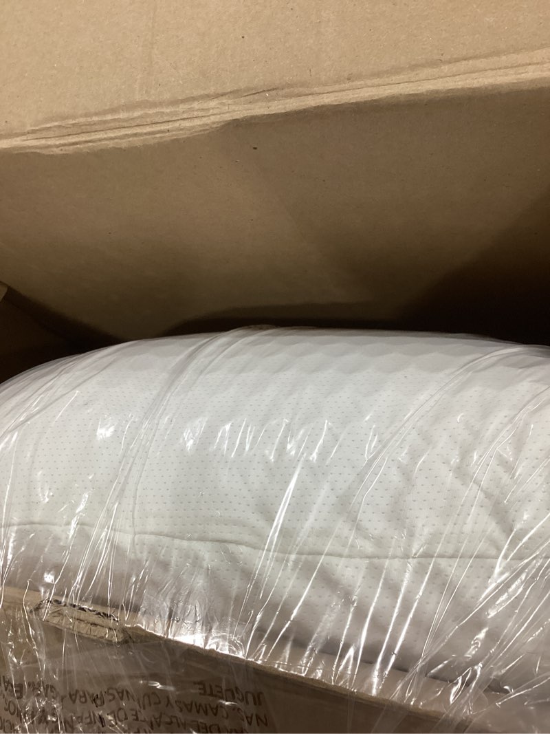 Condition photo showing As Is for Purple Harmony Pillow – Talalay Latex Foam Cooling Pillow for Combo or Side Sleepers, 360º Hex GelFlex Grid for No-Pressure Support and Luxurious Weightless Feel - Standard, Medium Feel, Med Height