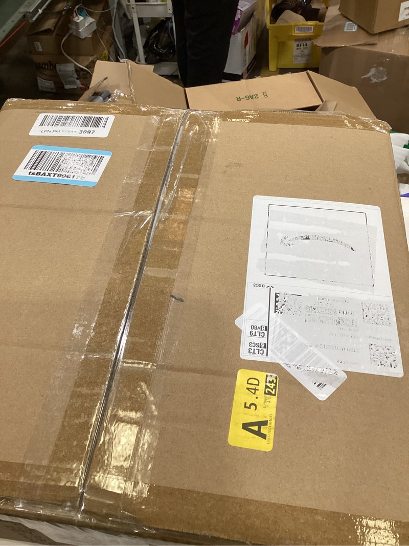 Condition photo showing New/Like New for LED Ceiling Light Flush Mount 18W, Kitchen Light Fixture Ceiling Mount Dimmable, 13 inch Close to Ceiling Light Fixture 5CCT for Bedroom, Bathroom, Living Room, (Black) Black Vertical Pattern