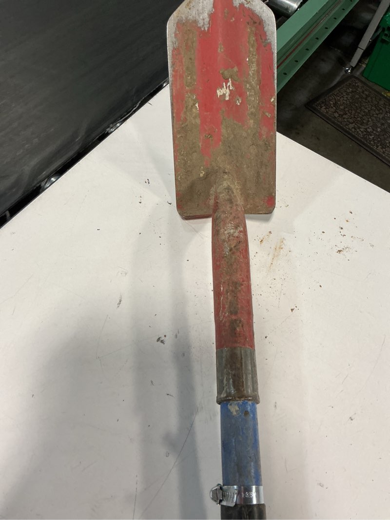 Condition photo showing As Is for 43-in fiberglass handle trenching spade