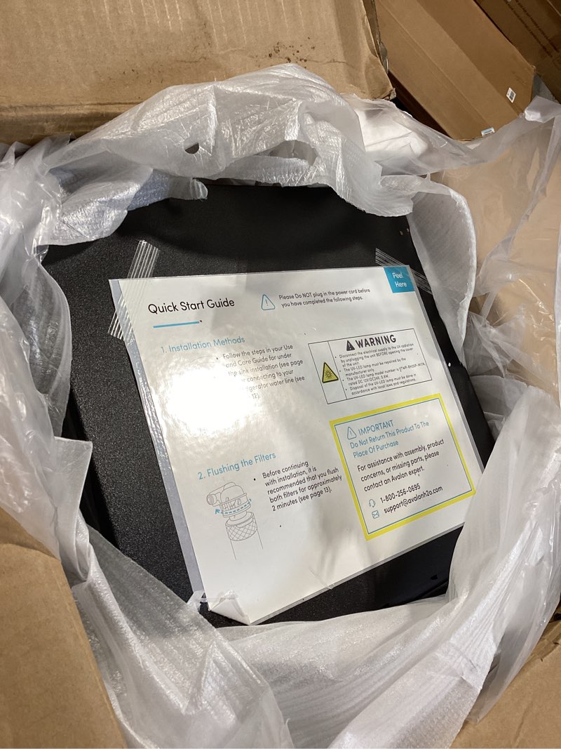 Condition photo showing Good Condition for avalon a5blk self cleaning bottleless water cooler dispenser, ul, nsf certified filters, black stainless steel, full size