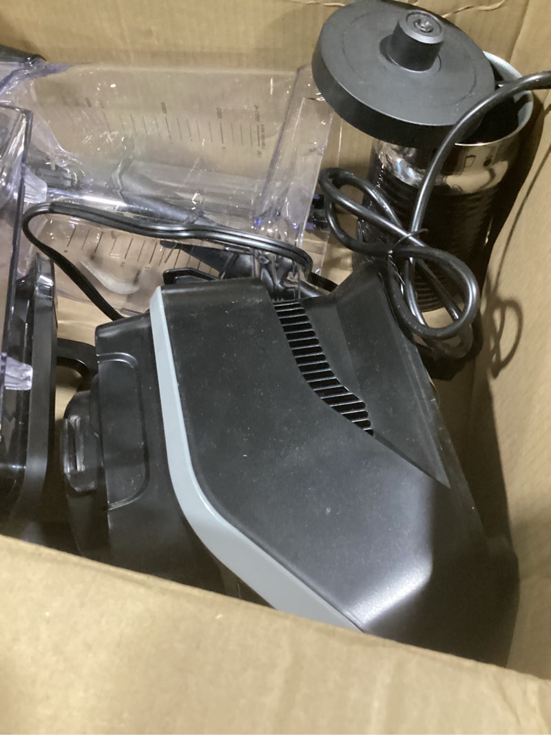 Condition photo showing As Is for Ninja Professional Blender 1000W, Total Crushing Technology- Smoothies, Ice Crushing & Frozen Fruit, Full-Size Countertop Blender, 72-oz. Pitcher, Black & Grey, BL610 Generation 2 (1000 Watts)