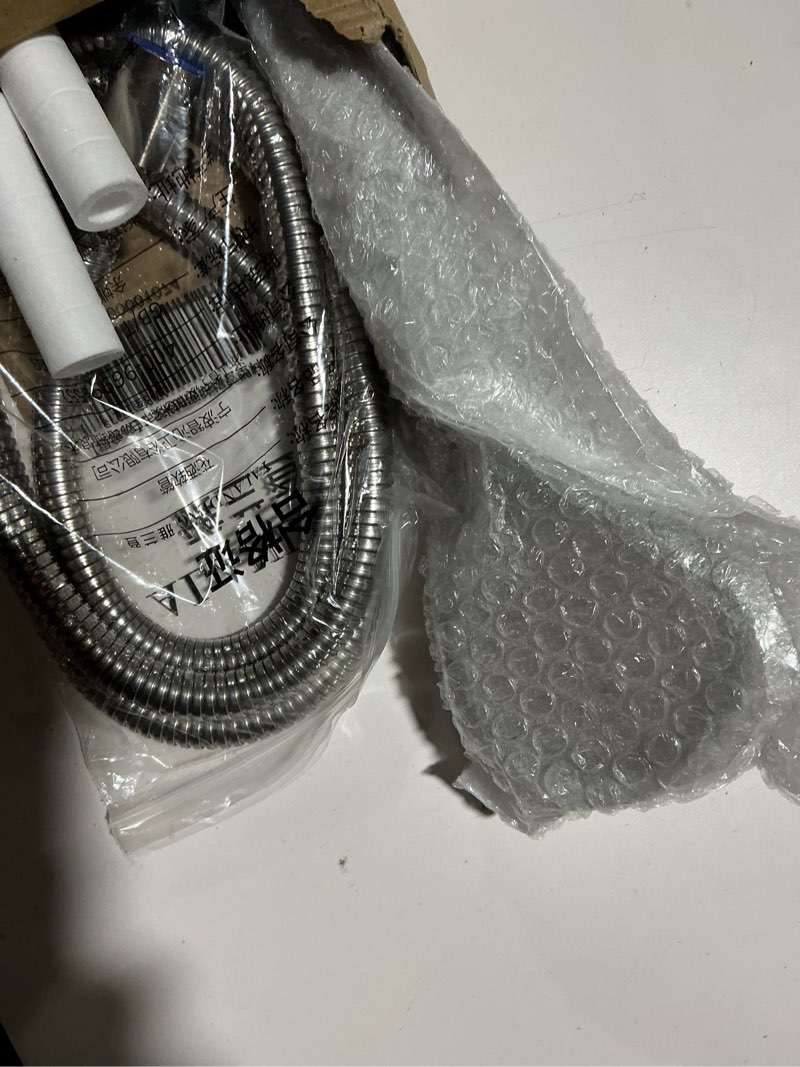 Condition photo showing As Is for Filtered Shower Head with Handheld, High Pressure Shower Heads and 3 Spray Modes Shower Head with Filter, filtered shower head with handheld, Showerhead with ON/OFF Switch for Your Bath