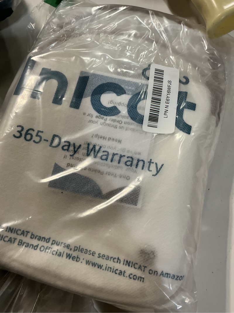 Condition photo showing Good Condition for inicat anti theft crossbody bags for women travel small sling bag fanny packs cross body purses everyday white brown antitheft large