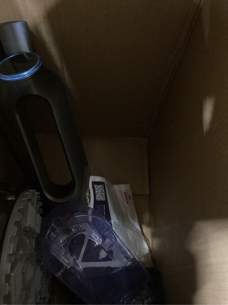 Condition photo showing As Is for BISSELL SpinWave SmartSteam Scrubbing Steam Mop with Rotating Mop Pads