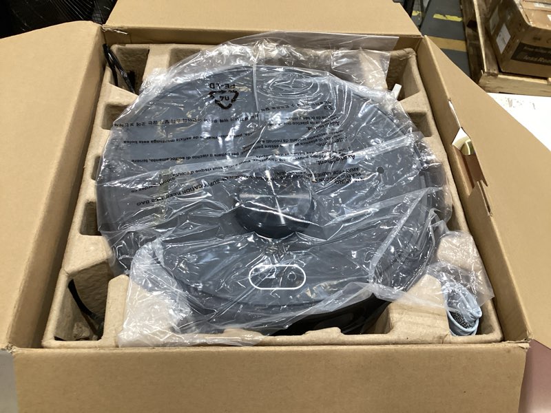 Condition photo showing Good Condition for robot vacuum and mop combo, mapping robotic vacuums cleaner with 75 days self-emptying, lidar navigation smart & strong suction, wifi/app/alexa/voice control, quiet for home pet hair hard floor carpet light gray