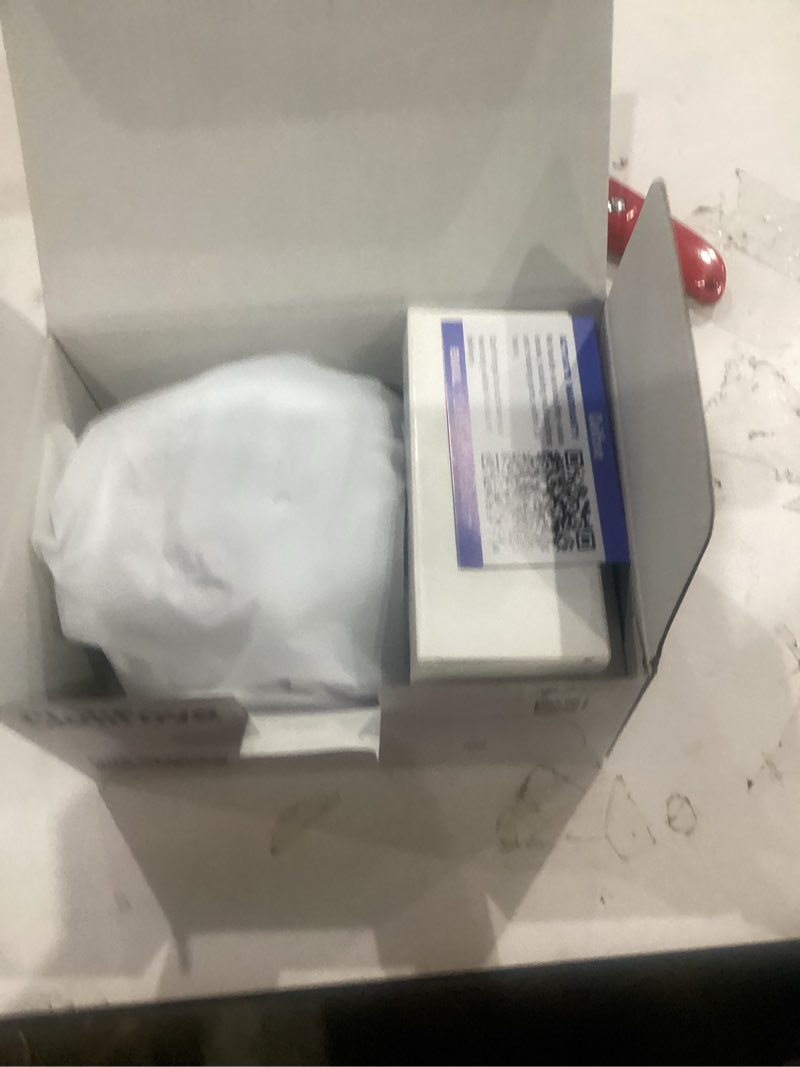 Condition photo showing New/Like New for Ultrasonic Retainer Cleaner Machine 48kHz Denture and Aligner Cleaning Pod for Mouth Guards Night Guards Dental Trays Braces Toothbrushes Jewelry with 200ML Capacity (White)