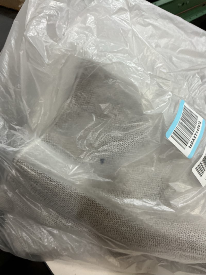 Condition photo showing As Is for (Similar)Area Rug 5×7, Vintage Boho Rug,Ultra-Soft Low Pile, Washable, Non Slip,Stain Resistant Printed Carpet for Living Room Bedrooms Playroom Office Kitchen, Light Blue Light Blue 5' x 7' (Rectangular)