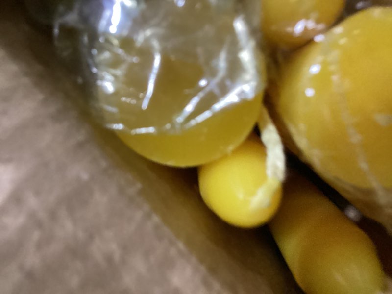 Condition photo showing Good Condition for konni 0.87×10 inch yellow taper candles, unscented and smokeless tall candlesticks, 10 pack tapered candles with cotton wicks, long burning, ideal for weddings, dinner parties, and home décor