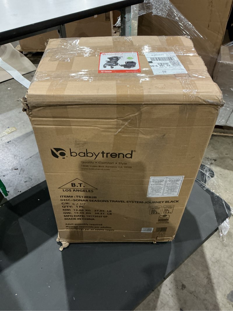 Condition photo showing Good Condition for baby trend passport seasons travel system with ez-lift™ infant car seat, journey black