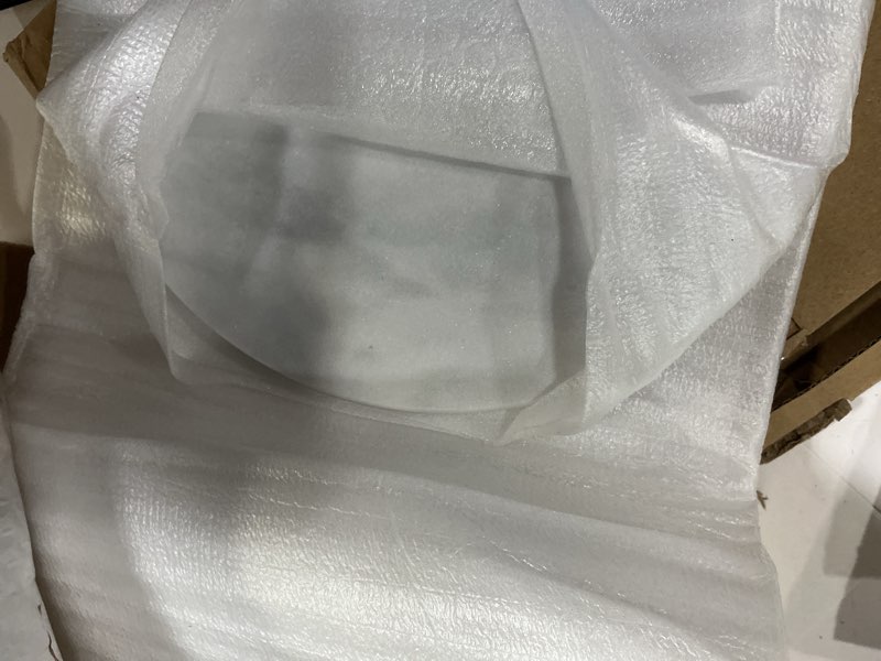 Condition photo showing New/Like New for Circular Marble Vanity Tray for Counter, Bathroom, Dresser, Nightstand or Desk, Diameter 8-3/4 Inche