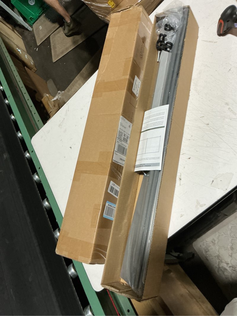 Condition photo showing Good Condition for rantila indoor room divider, portable office divider, room divider wall screen 2 large panel, folding partition privacy screen walls dividers for room separator 142" w x 71" h,gray grey 2 large panels