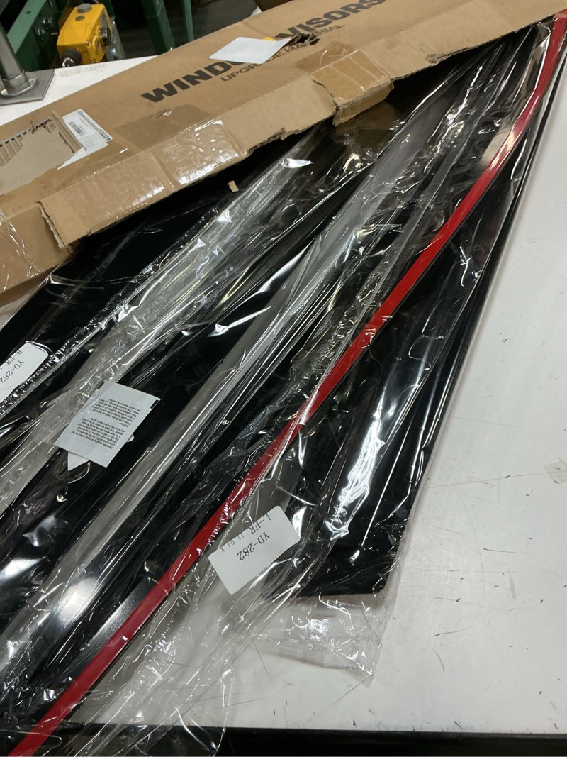 Condition photo showing New/Like New for window visors rain guards for 2021-2026 nissan rogue, out-channel window vent wind deflectors visors shades for 21-26 rogue (not for nissan rogue sport & select)