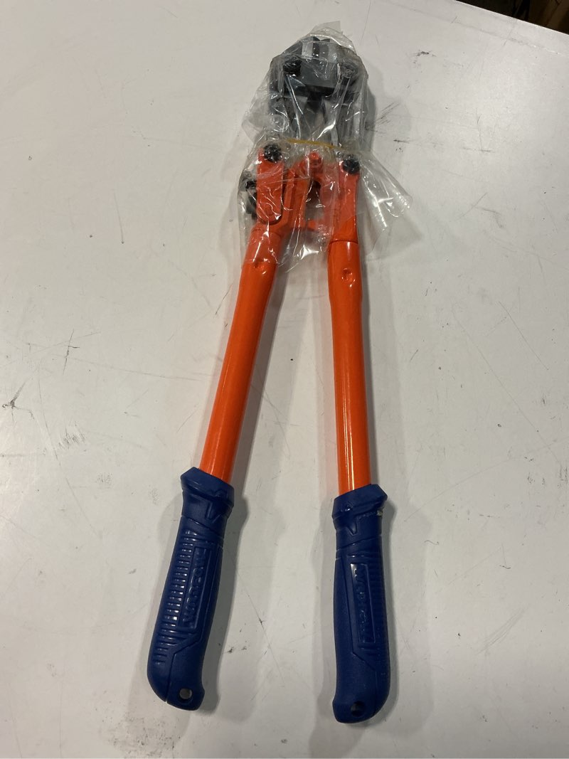 Condition photo showing As Is for WADFOW Heavy-Duty Medium Size Bolt Cutter 18\" for Cutting Fence Steel Wire