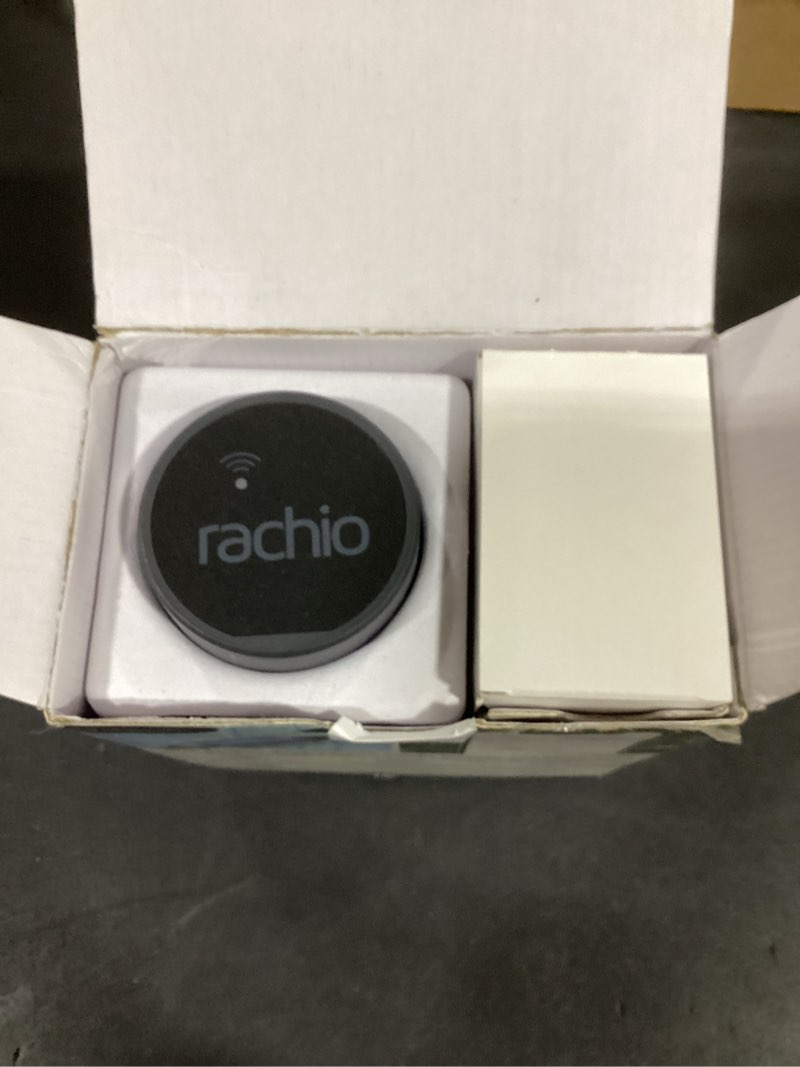 Condition photo showing Good Condition for Rachio Smart Hose Timer (1 Valve + 1 WiFi Hub) – App-Controlled Outdoor Faucet Timer, Quick Install & Scheduling, Expandable System Smart Hose Timer (1 Valve, 1 WiFi Hub)
