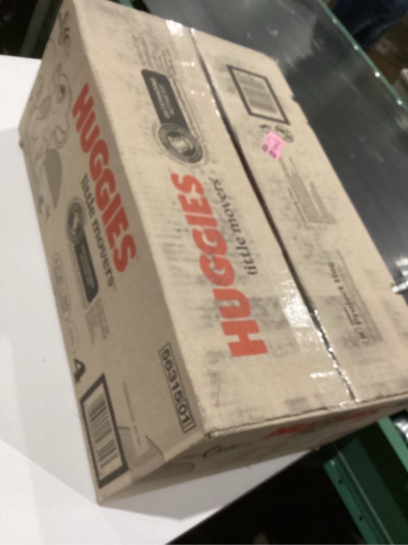 Condition photo showing Good Condition for huggies little movers disposable diapers - econ+ pack - size 4 - 150ct