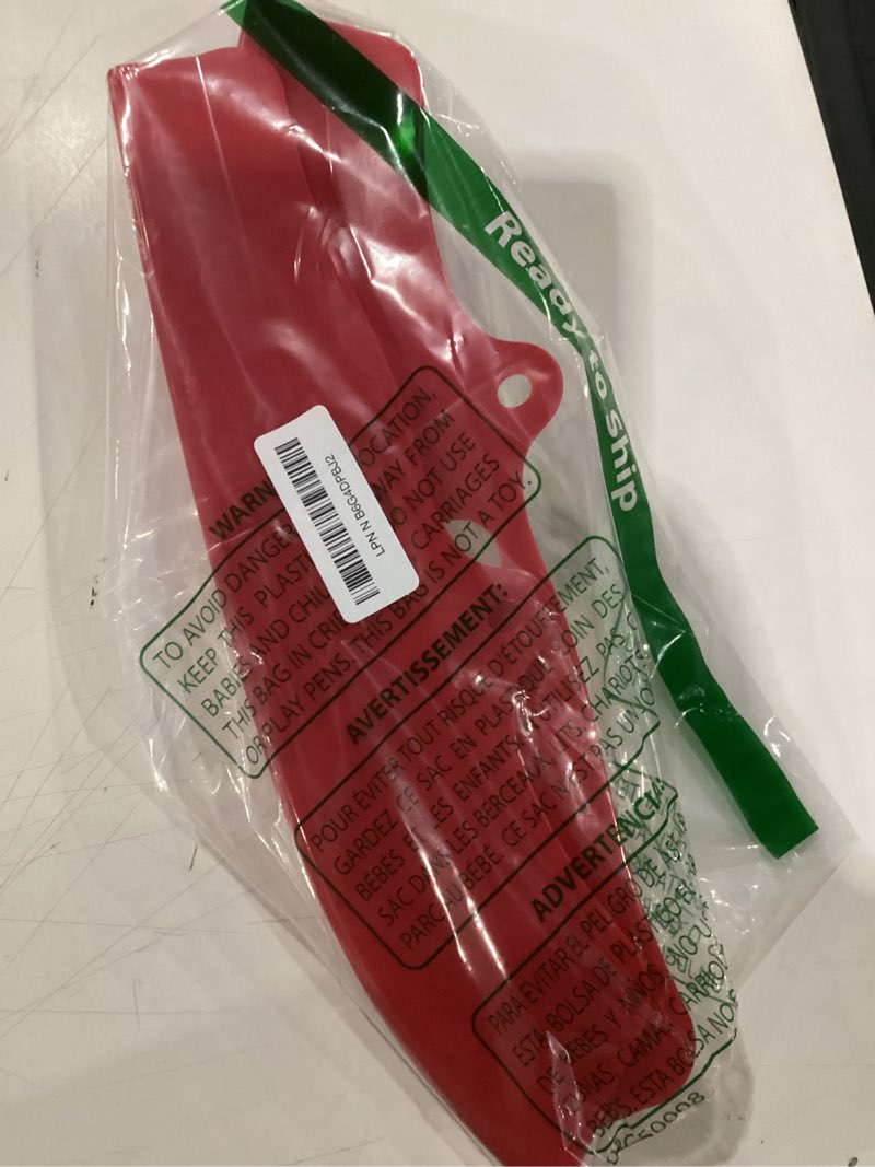 Condition photo showing Good Condition for front bumper lip splitter protector cover replacement part for 2015-2023 dodge challenger scat pack r/t gt srt not for plus,widebody (2pcs/set) (red) black