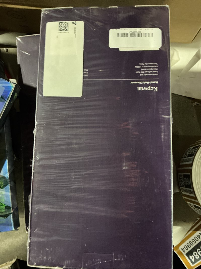 Condition photo showing Good Condition for Portable Travel Steamer for clothes - 1200W Clothes Steamer Handheld Remover Fabric Clothing Wrinkles, 15s Fast Heat-up Garment Steamer, 120V Countries Steam iron for Home, Travel Purple