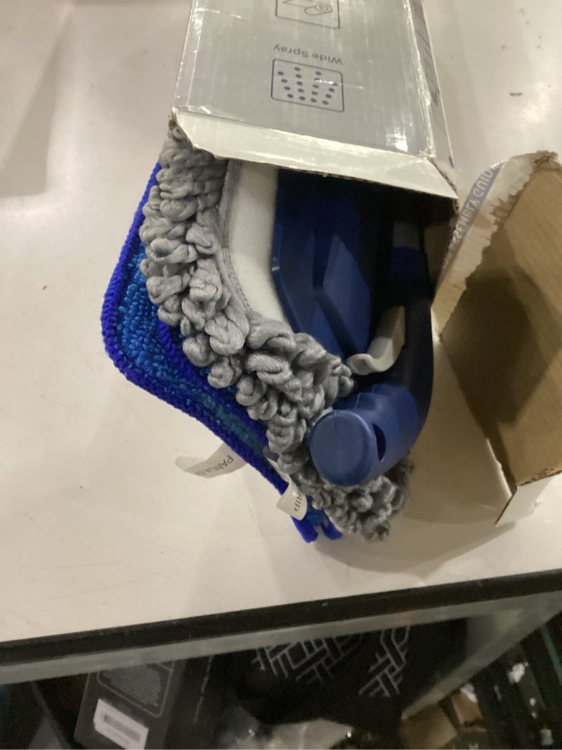 Condition photo showing New/Like New for mops for floor cleaning wet spray mop with 14 oz refillable bottle and 3 washable microfiber pads home or commercial use dry wet flat mop for hardwood laminate wood ceramic