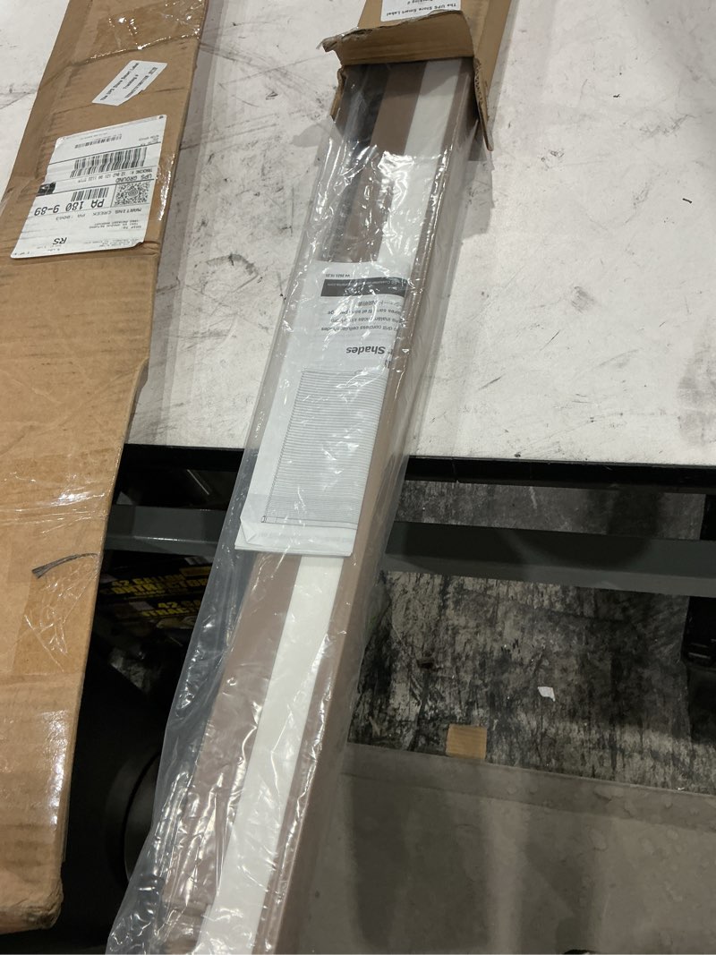 Condition photo showing Good Condition for lazblinds cordless cellular shades, no tools no drill blackout honeycomb shades pleated blinds for windows, 35'' w x 48'' h, taupe blackout-taupe 35'' w x 48'' h