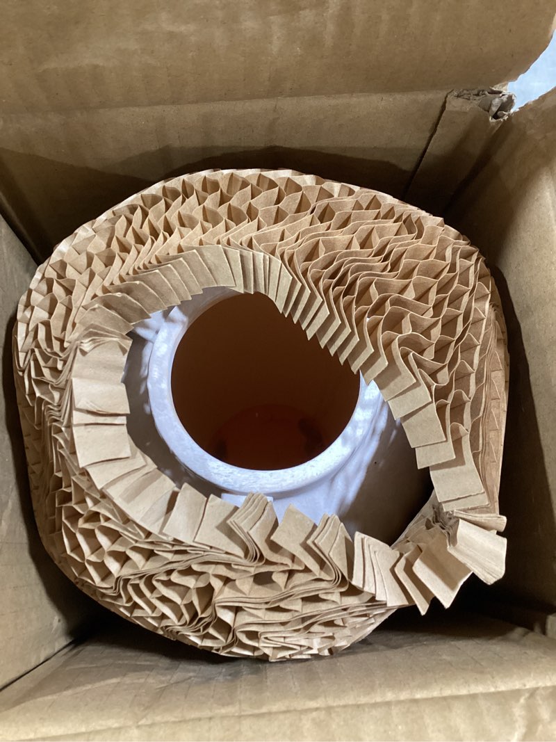 Condition photo showing New/Like New for ceramic flower vase with handles, 8.86 inch tall ceramic vase home decor vintage terracotta rustic vase for bouquet pottery barn decor large vases for living room bathroom modern farmhouse, white 8.86 in - white