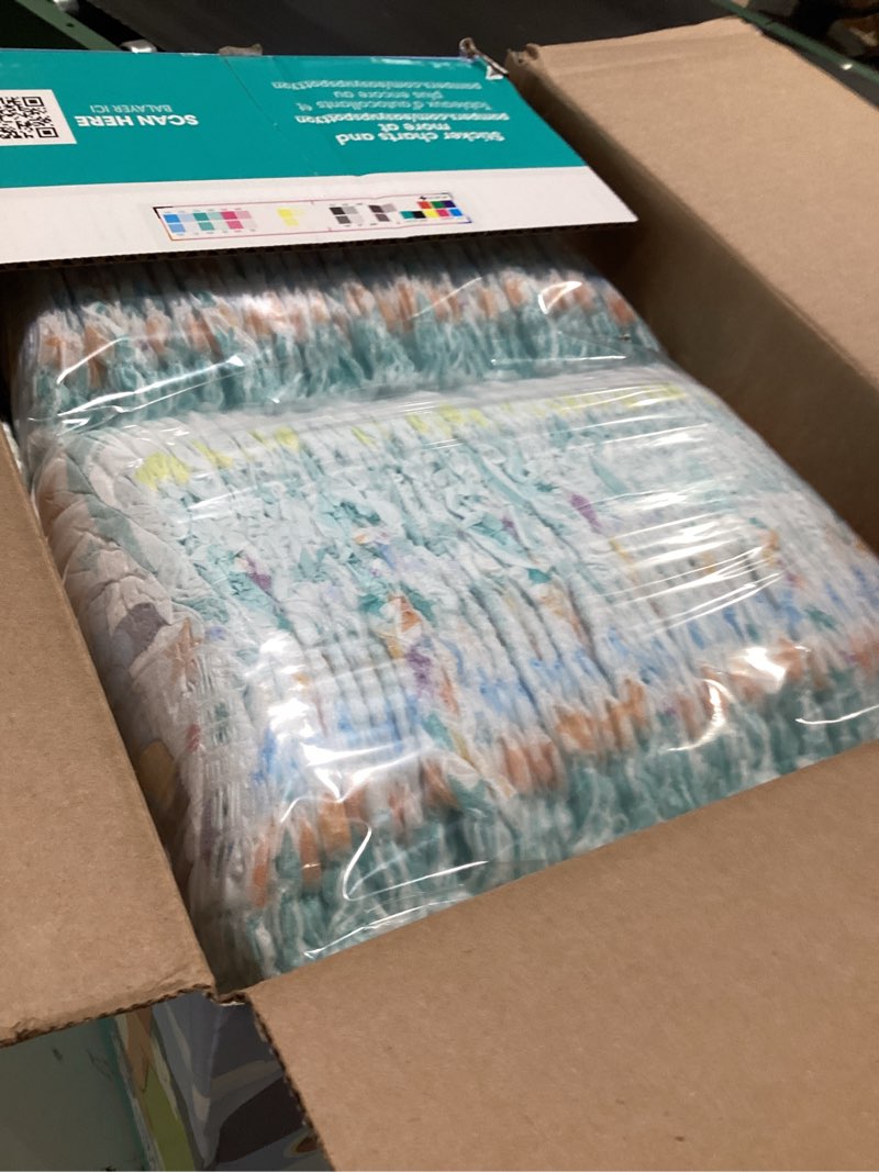 Condition photo showing Good Condition for pampers training pants - easy ups boys & girls bluey - size 2t-3t, 140 count, children's potty underwear (packaging may vary) 2t-3t 140