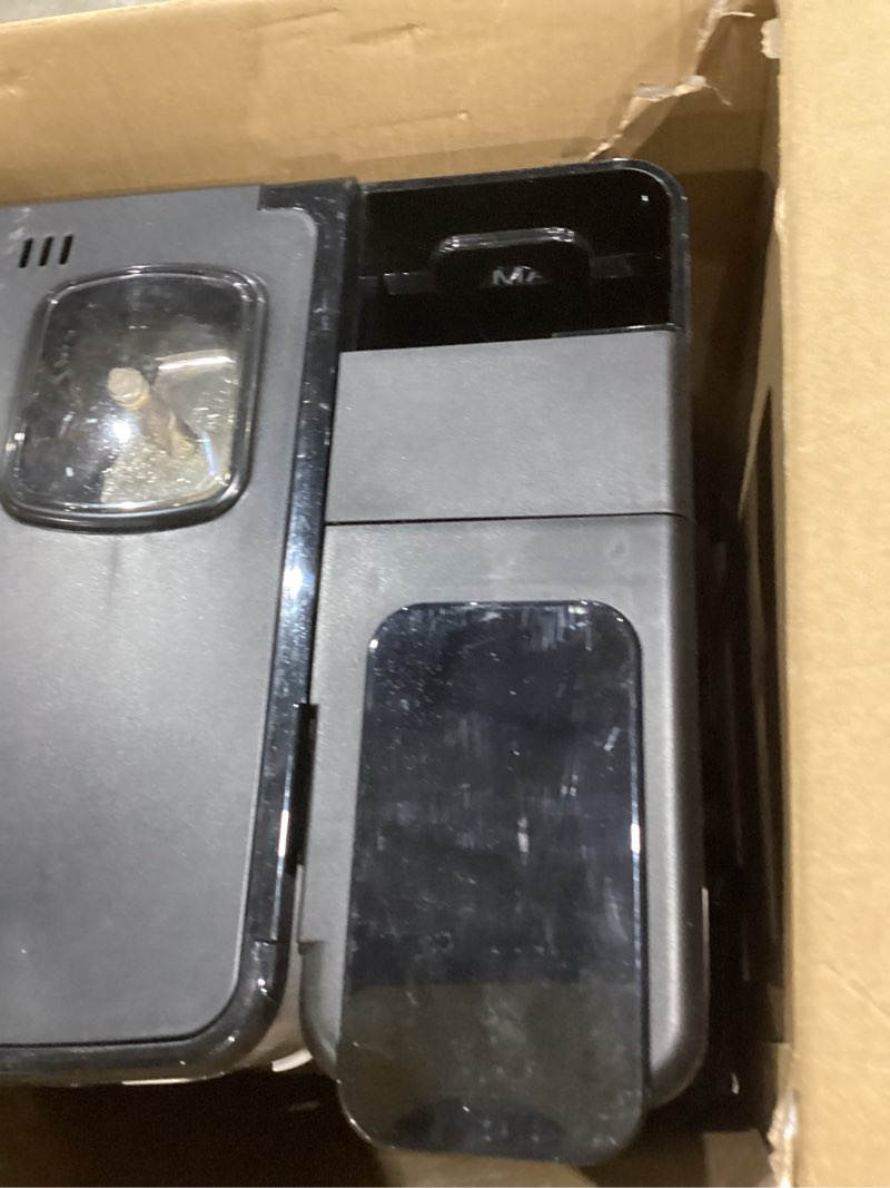 Condition photo showing As Is for cuisinart coffee center grind and brew plus, built-in coffee grinder, coffeemaker and single-serve brewer with 6oz, 8oz and 10oz serving size, black/silver, ss-gb1nas 12-cup glass grind & brew plus stainless