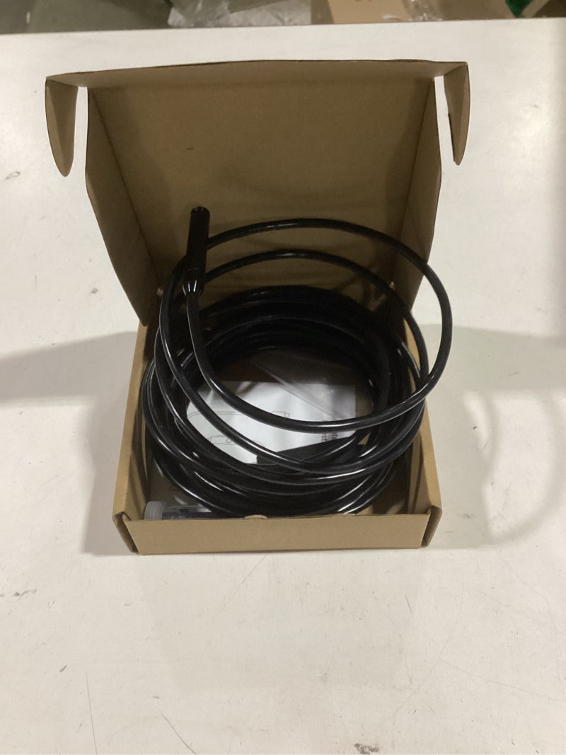 Condition photo showing Good Condition for [Dual-Lens] Endoscope Camera with Light, 1920P HD Borescope with 8+1 Adjustable LED Lights, IP67 Wat