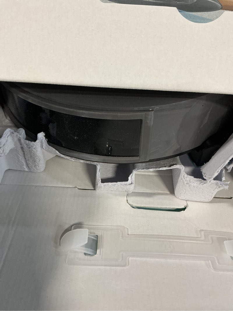 Condition photo showing As Is for lefant lidar robot vacuum and mop, smart mapping and obstacle avoidance, tangle-free pet hair, 2.4g/5g wifi app control, slim design for wider coverage, carpet detection, m330 pro, grey m330 pro-g