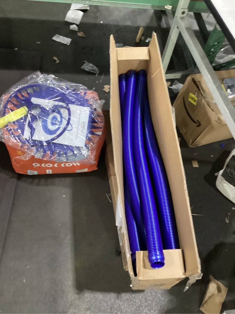 Condition photo showing New/Like New for vingli pool cleaner, automatic wall-climbing pool vacuum -navy blue&white | pool creepy crawler vacuum with 33ft hoses, suctuion pool cleaner for inground pools,requires ?3/4hp pump