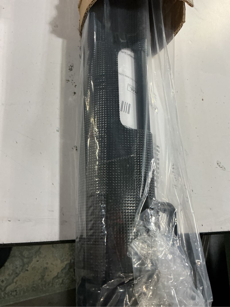 Condition photo showing New/Like New for upgraded 150" extra wide retractable baby gates, 41" tall mesh dog gate for preventing escaping, extra long pet gate for outdoor, indoor, hallways, deck, porch, black black 41.3"h x 149.6" w