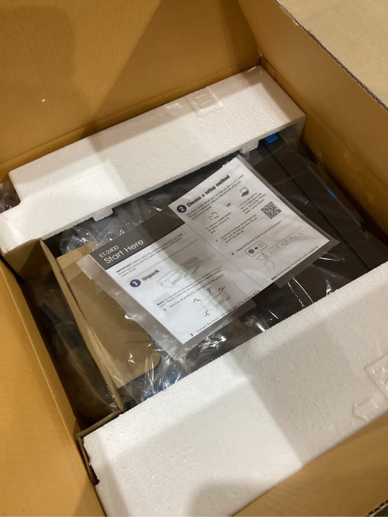 Epson EcoTank ET-2400 Wireless Color All-in-One Cartridge-Free Supertank Printer with Scan and Copy 