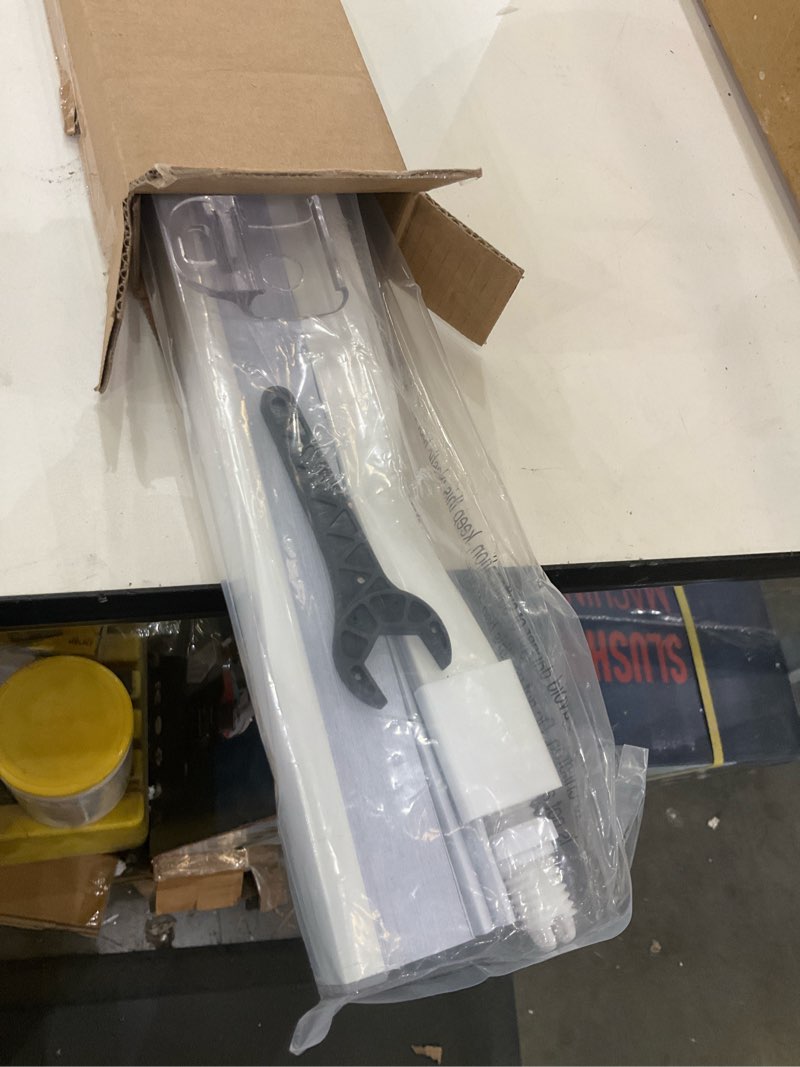 Condition photo showing Good Condition for LazBlinds Cordless Cellular Shades, No Tools No Drill Blackout Honeycomb Shades Pleated Blinds for Windows, 18'' W x 36'' H, Silver White Blackout-silver White 18'' W x 36'' H