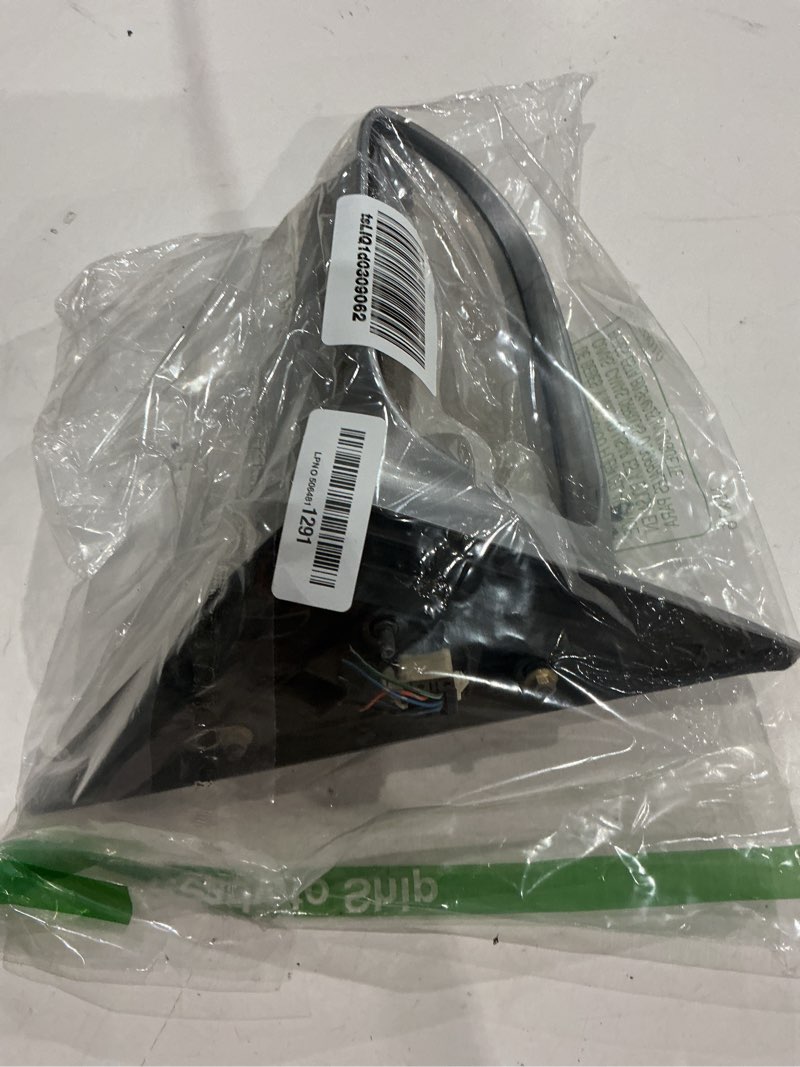 Condition photo showing As Is for passenger side mirror assembly compatible with honda civic 2022-2025 heated with blind spot monitor, turn signal, power adjustable glass replace 76208t20a31 ho1321352 (8pin right)
