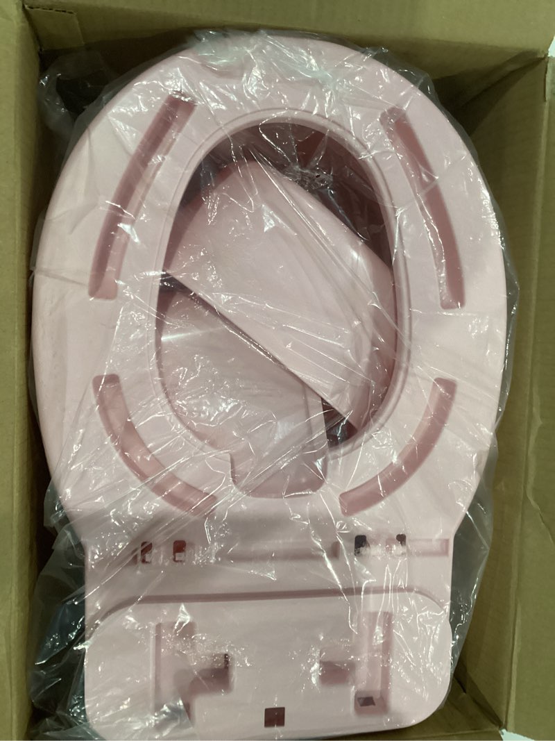 Condition photo showing Good Condition for Realistic Potty Training Toilet - Flushing Sounds, Wipes Storage, Disposable Liners, Easy to Clean for Toddler Boys and Girls, Pink