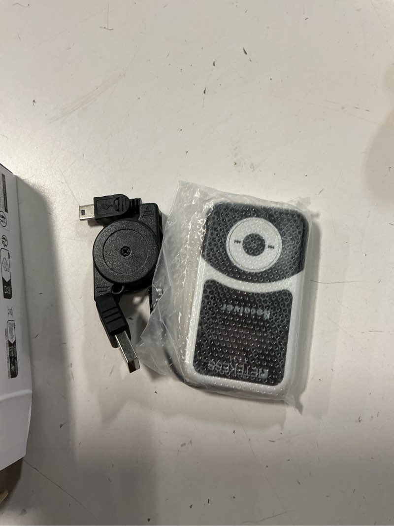 Condition photo showing New/Like New for Retekess T131 Wireless Tour Guide System Receiver with 3.5mm One-Side Earphone, 99 Channels, Audio Translation System for Church School Training Court Factory (Use with T130 Transmitter) Small