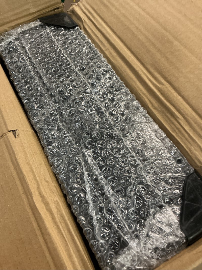 Condition photo showing New/Like New for 36 Inch Metal Bar Table Legs, Heavy Duty Dining Table Leg Desk Legs with Adjustment Feet, Black, Set of 2