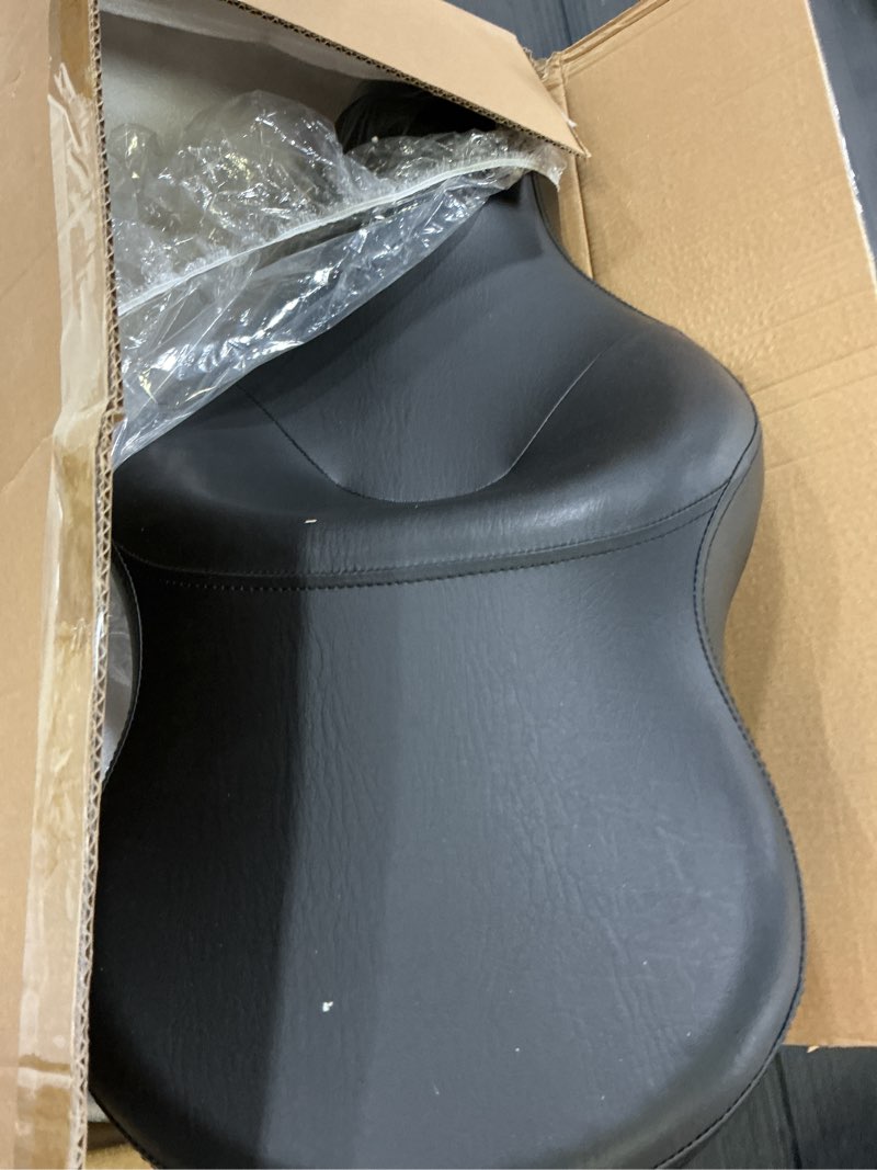 Condition photo showing Good Condition for motorcycle 2-up driver passenger seat cushion pad leather seat replacement for harley davidson sportster xl 883 1200 48 72 2004-2021 ordinary standard-motorcycles