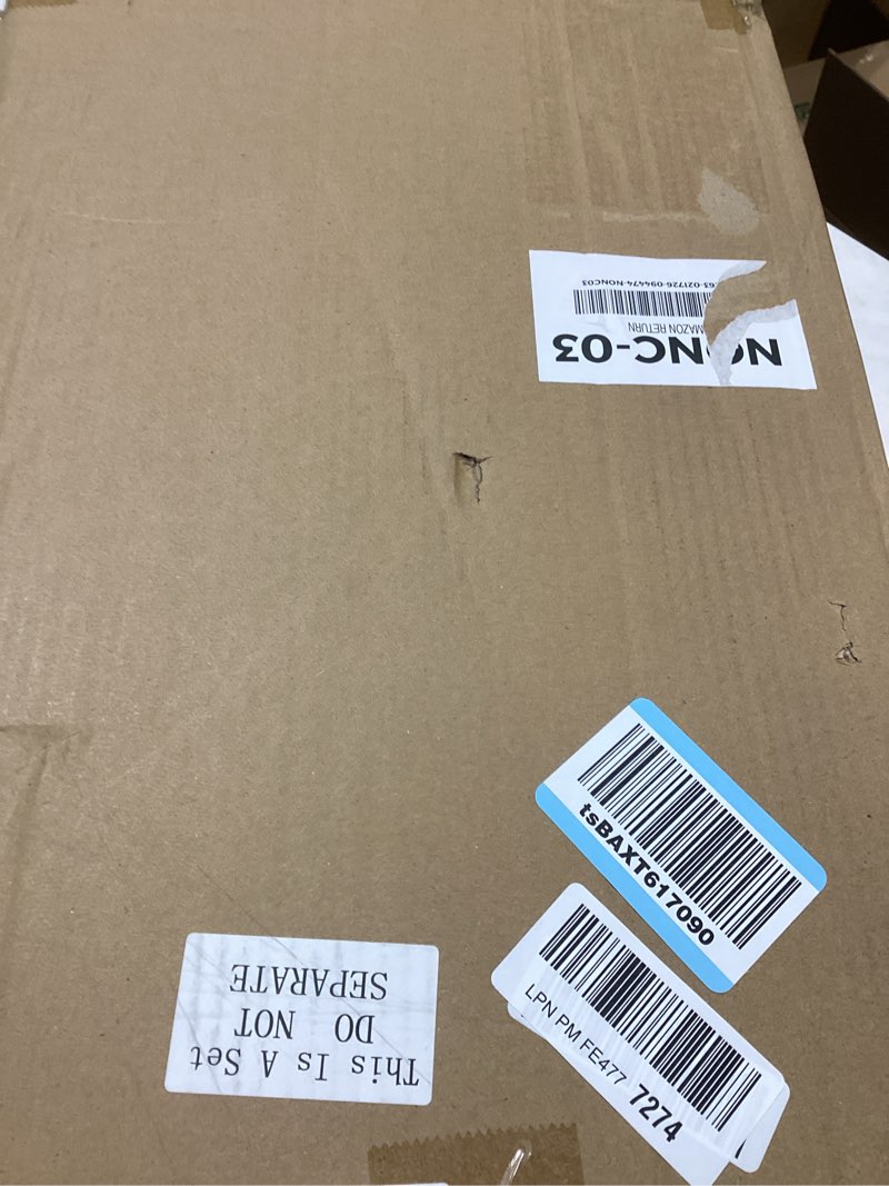 Condition photo showing Good Condition for Qunclay 6 Plastic Freezer Organizer Bins with Wheel Set Clear Tall Narrow Kitchen Pantry Organizer Snack Storage Containers for Office Refrigerator(10 x 13.3 x 5.5 Inches)